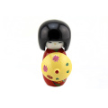 FQ marca tradicional pequeño bebé antiguo mini lindo madera kokeshi muñeca japonesa